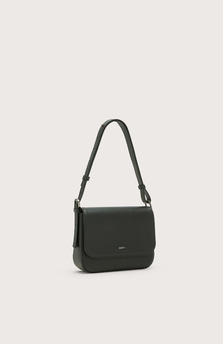 Seventy Mini bag in nappa - Col. Nero Vendita Calda