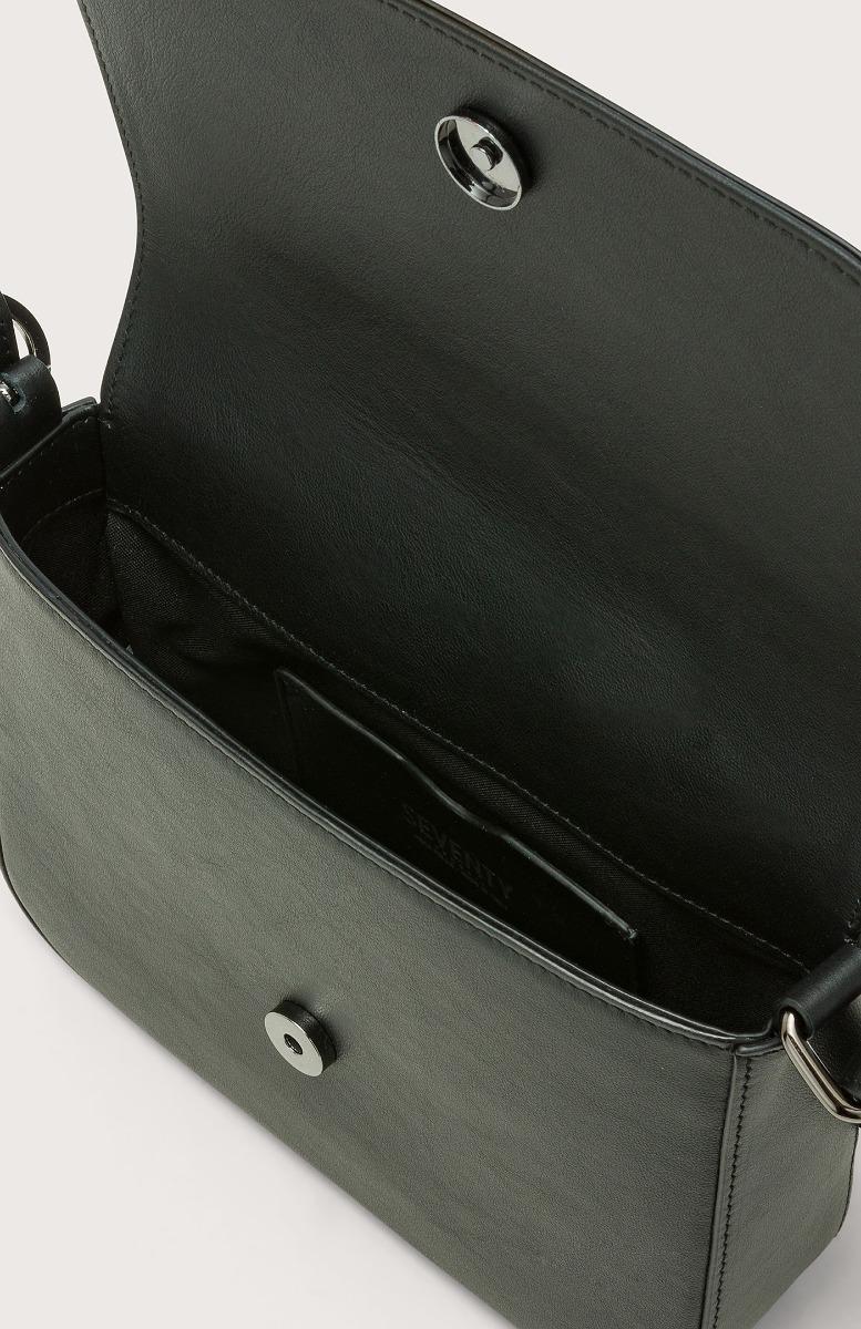 Seventy Mini bag in nappa - Col. Nero Vendita Calda