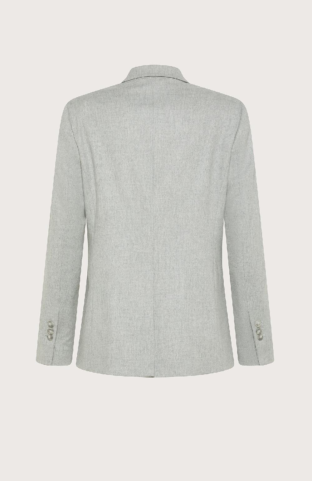 Seventy Giacca doppiopetto in flanella mono-strech - Col. Grigio Spedizione Gratuita