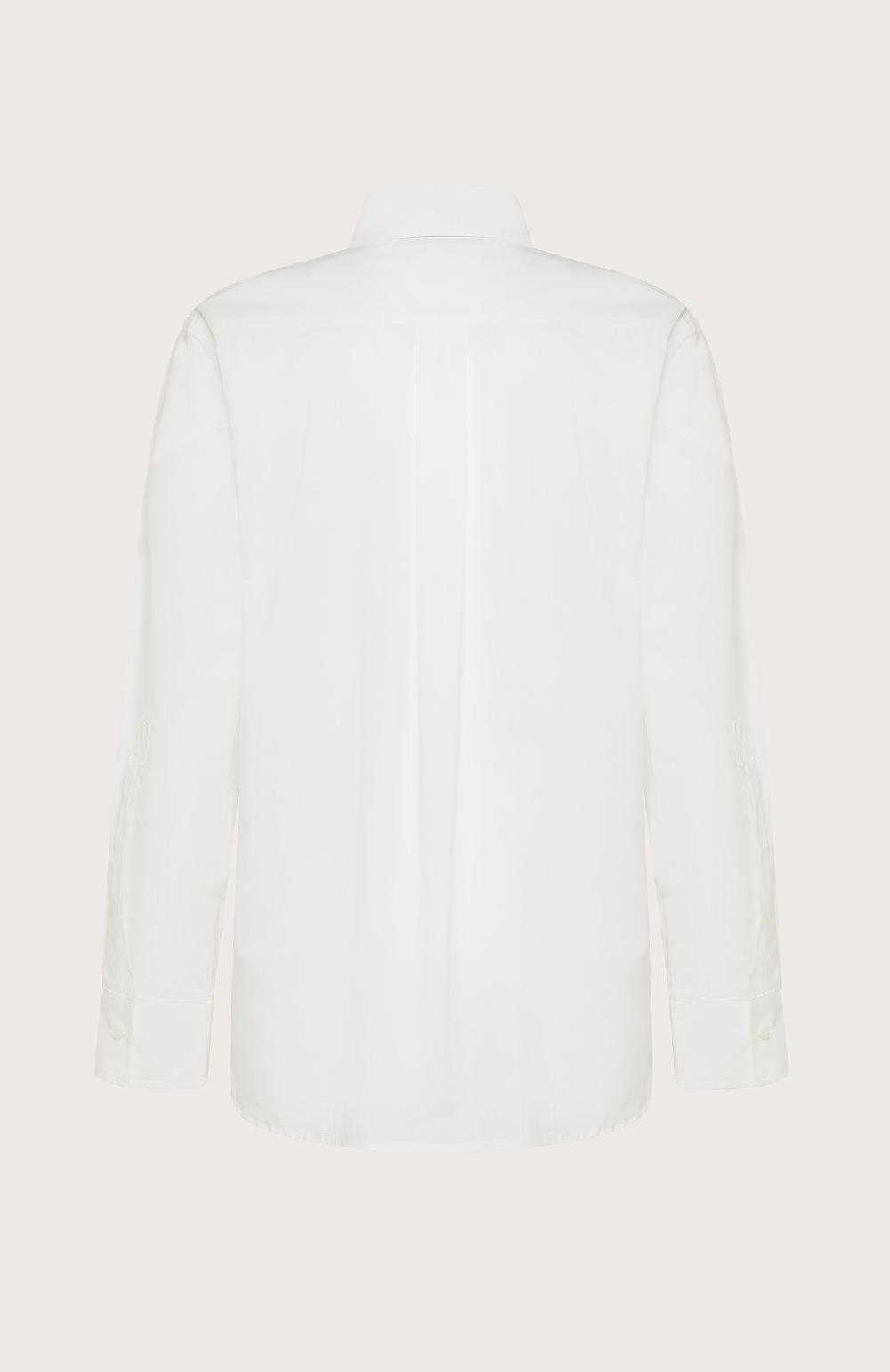 Seventy Camicia smoking in popleine di cotone - Col. Neutro Offerta Pasqua