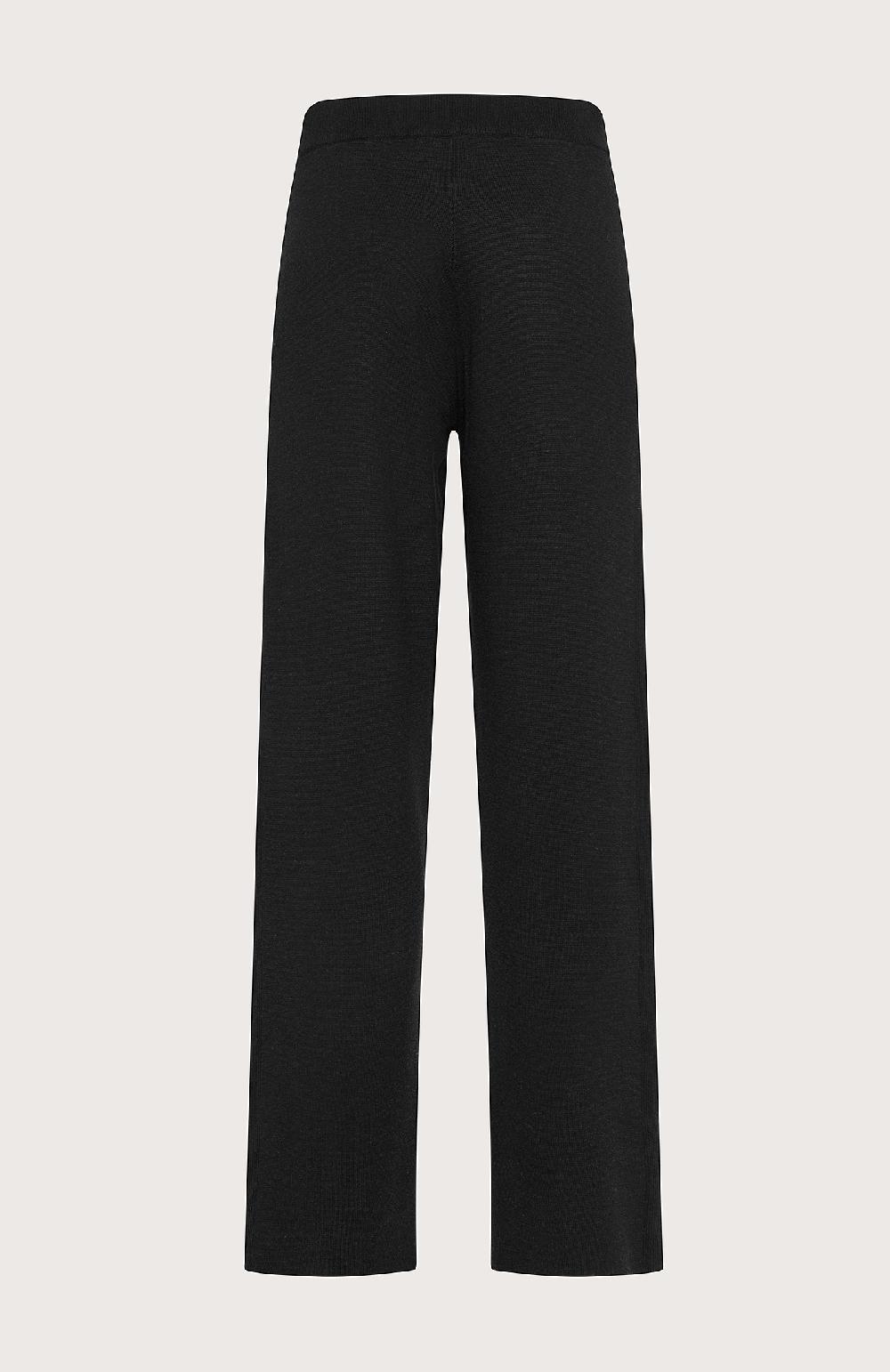 Seventy Pantalone in punto stoffa morbido - Col. Nero Convenienza