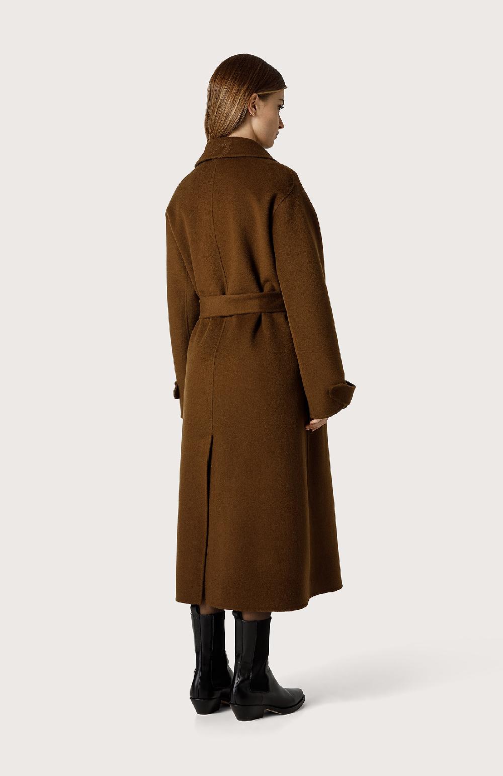 Seventy Cappotto classico in panno double - Col. Marrone I Più Venduti