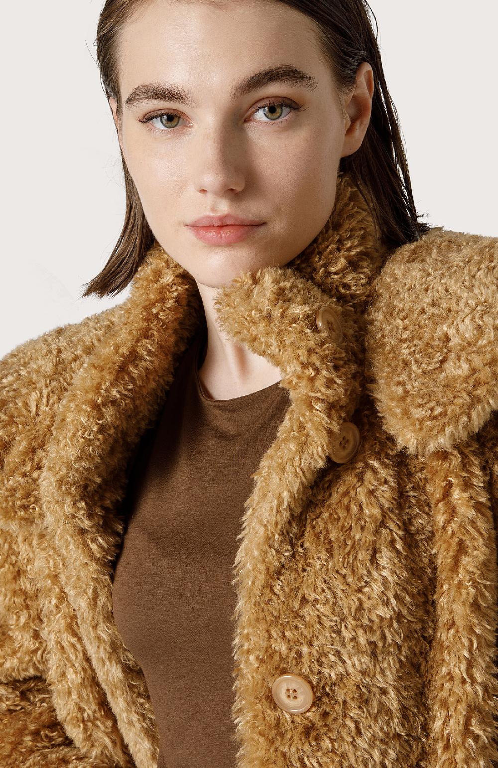 Seventy Parka in eco pelliccia - Col. Neutro In Saldo
