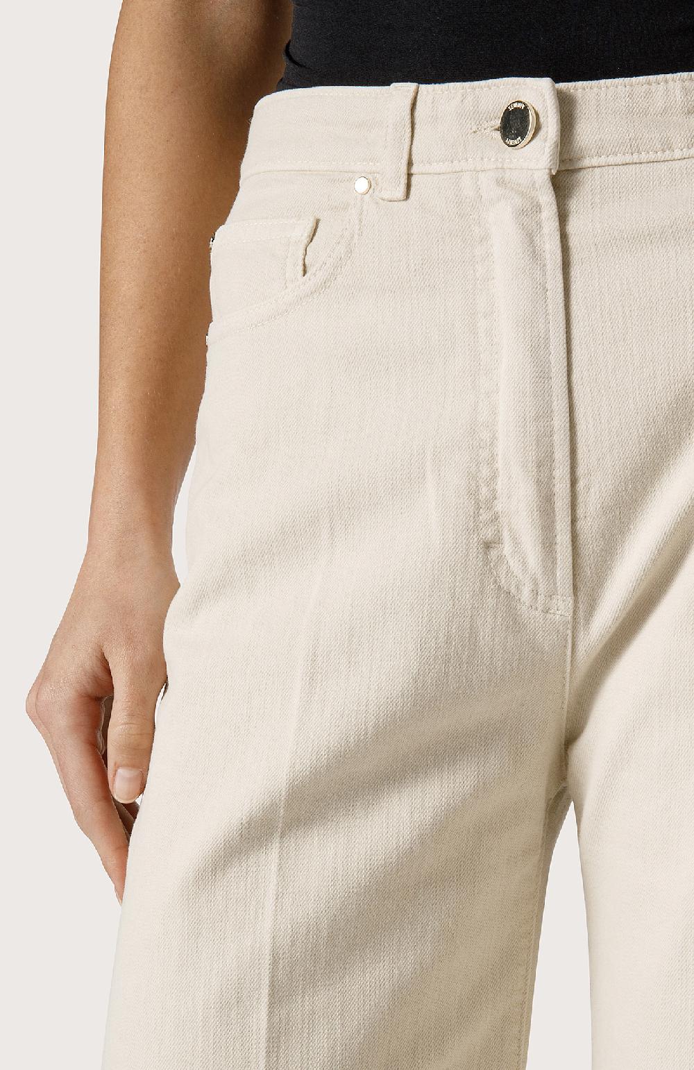 Seventy Pantalone 5 tasche in cotone stretch - Col. Bianco In Linea