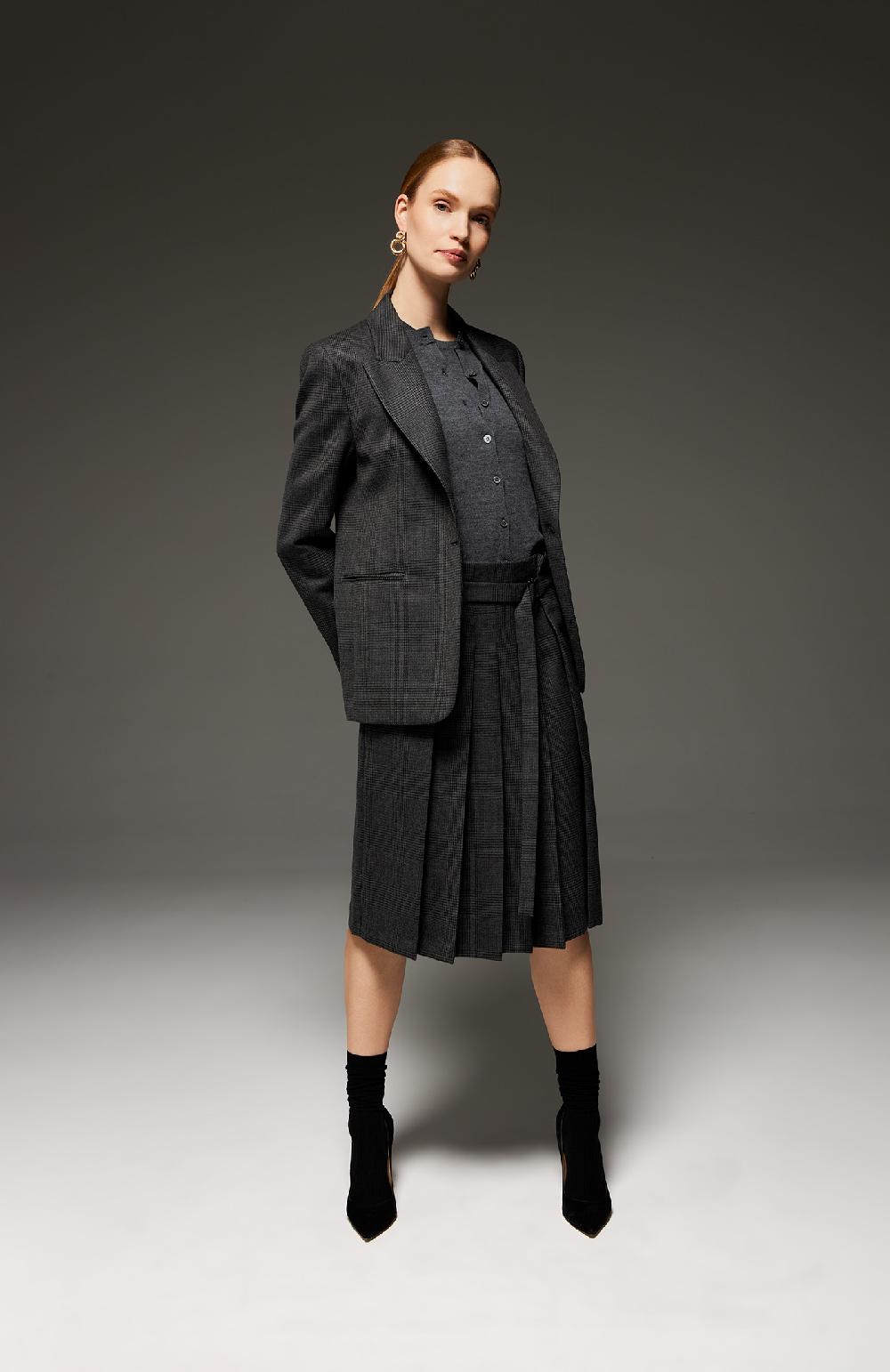 Seventy Twin set girocollo in lana merinos - Col. Grigio Soddisfazione Garantita