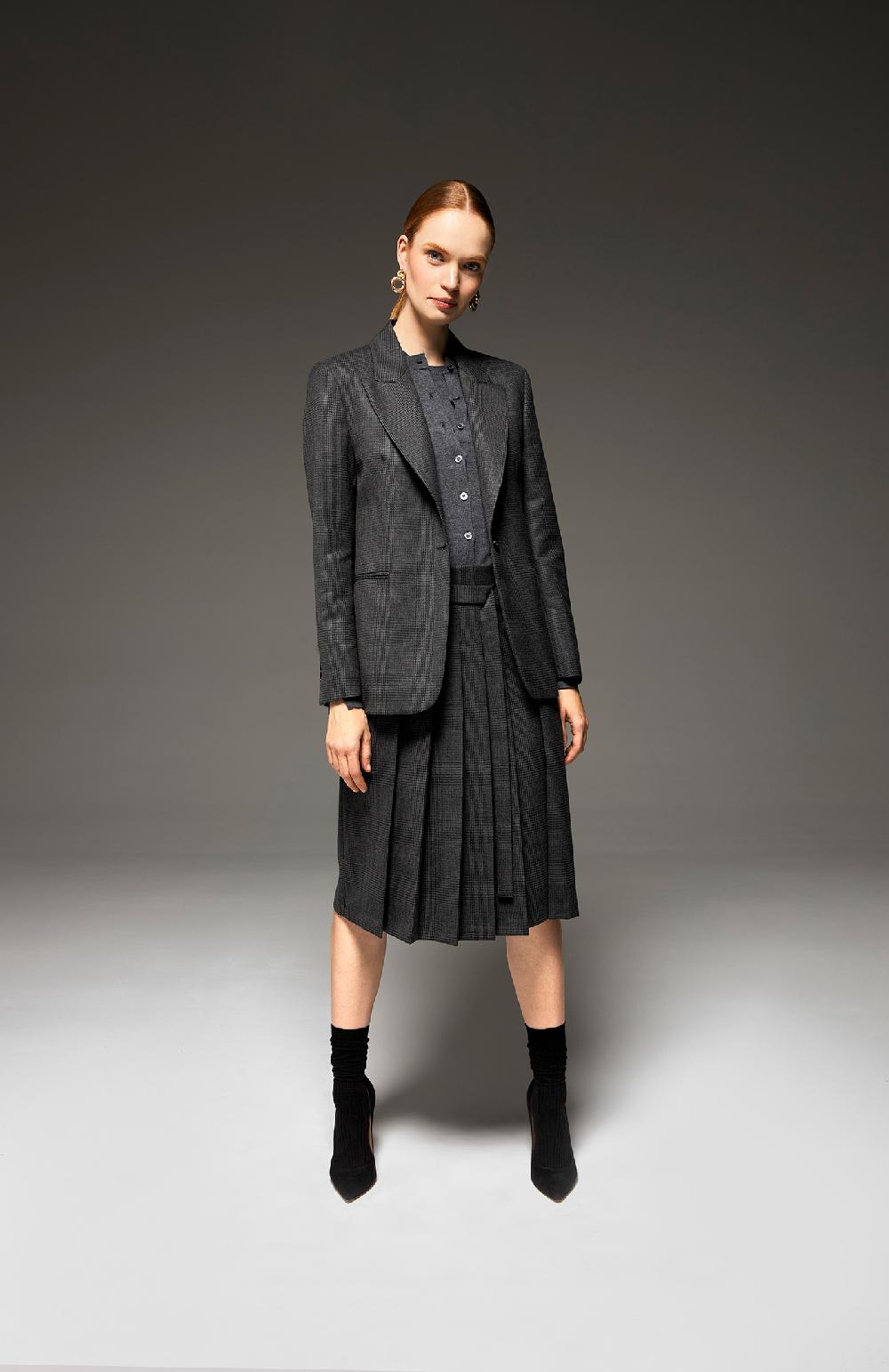 Seventy Twin set girocollo in lana merinos - Col. Grigio Soddisfazione Garantita