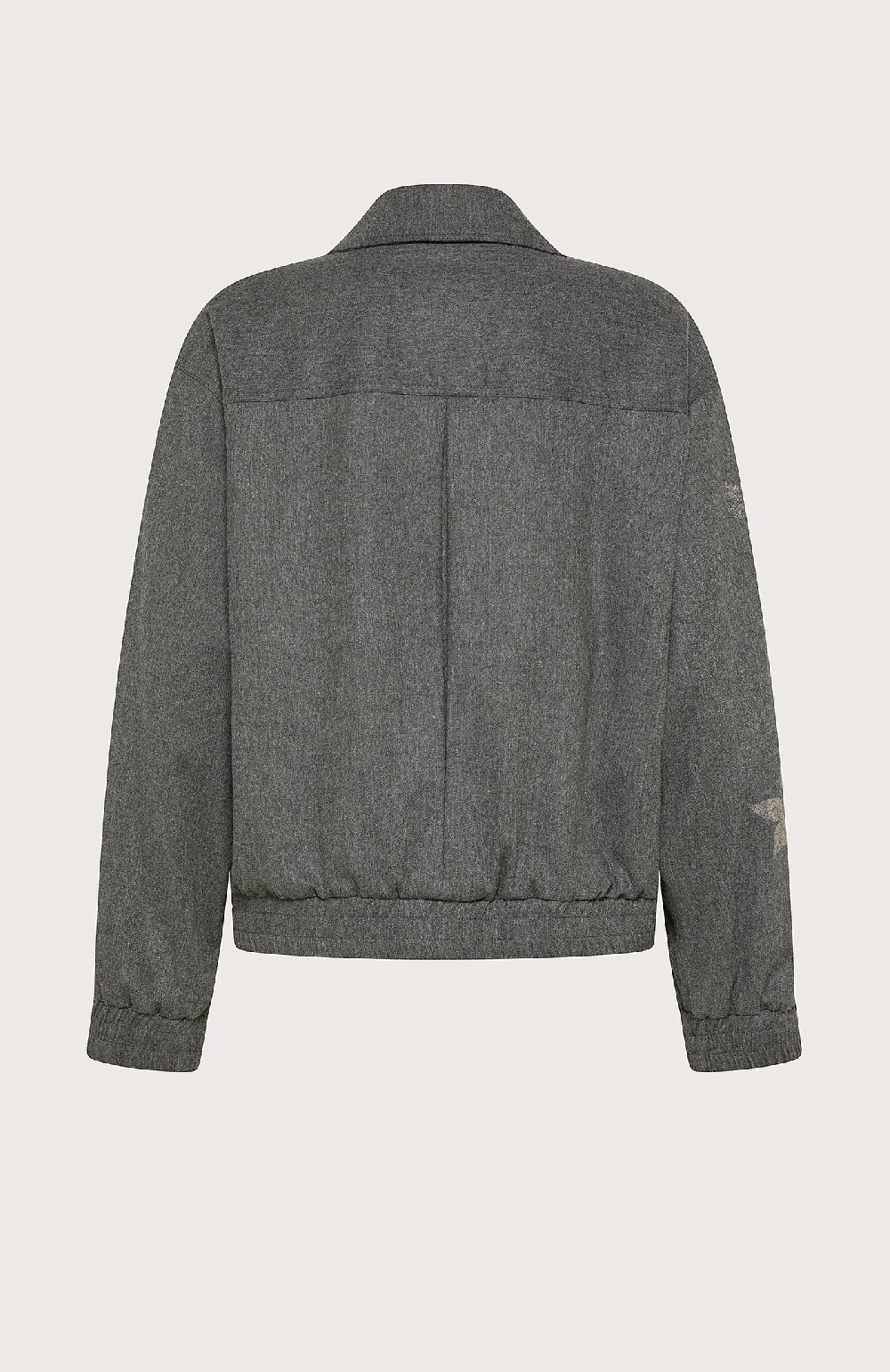 Seventy Giacchetta con zip in flanella - Col. Grigio Negozi Online
