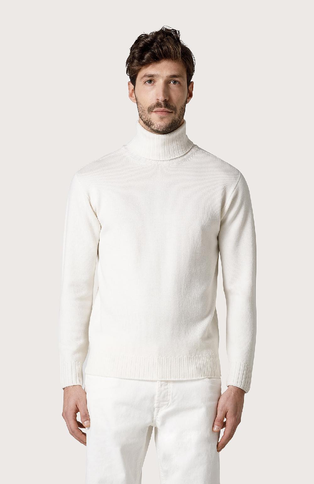 Seventy Maglia dolcevita seamless - Col. Bianco Sottocosto