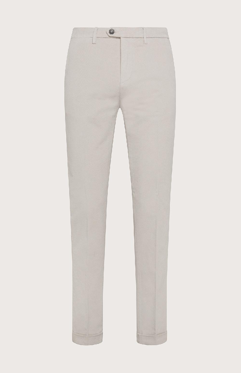 Seventy Pantalone chino design diagonale - Col. Bianco Sconto