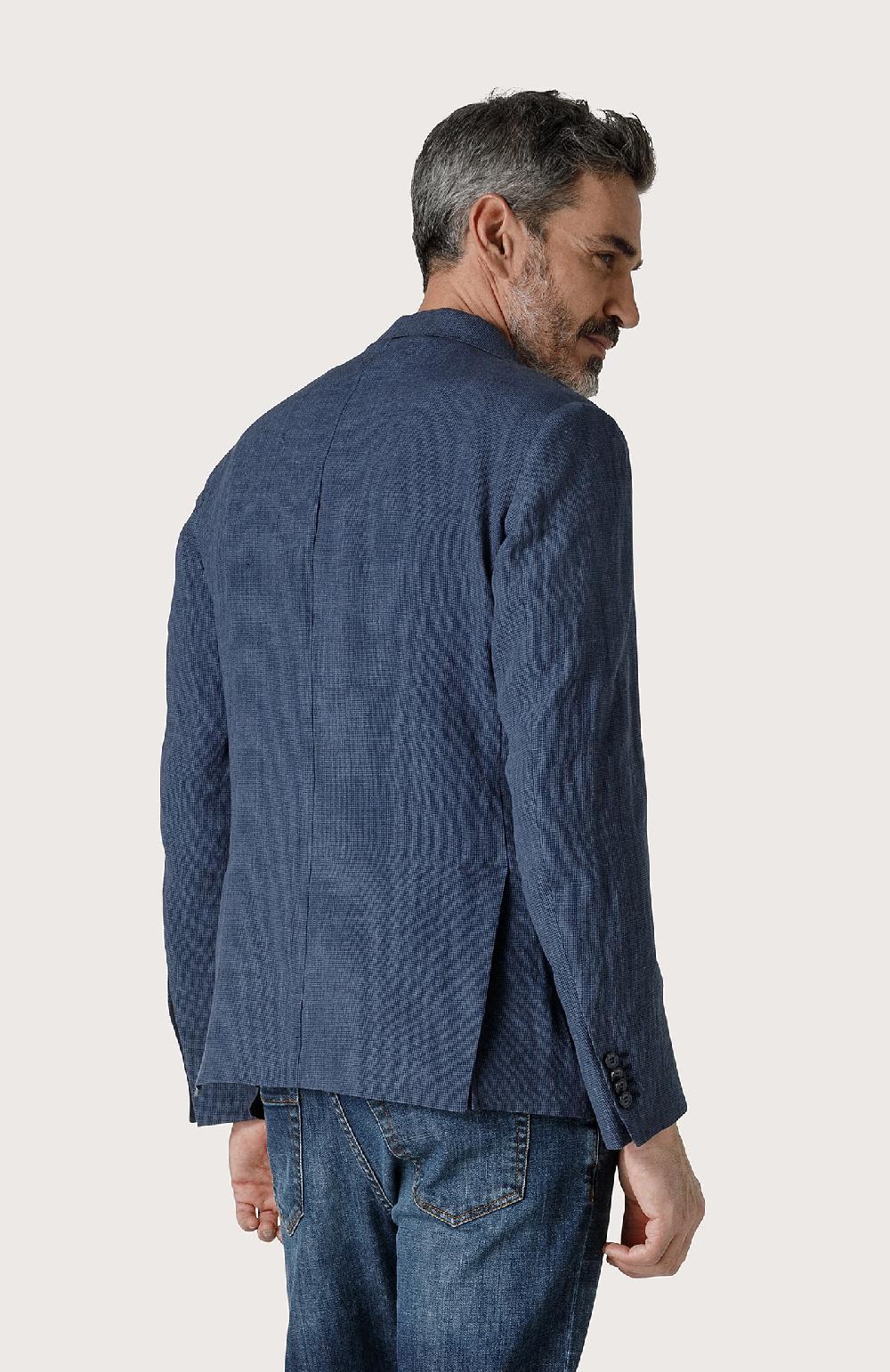Seventy Giacca classica con tasche applicate - Col. Blu Economico