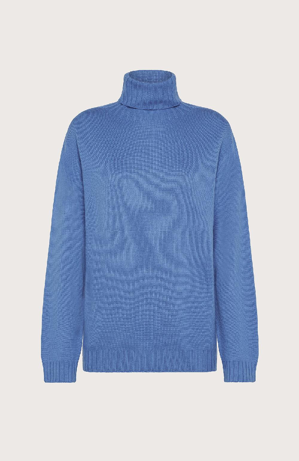 Seventy Maglia dolcevita seamless - Col. Blu Online
