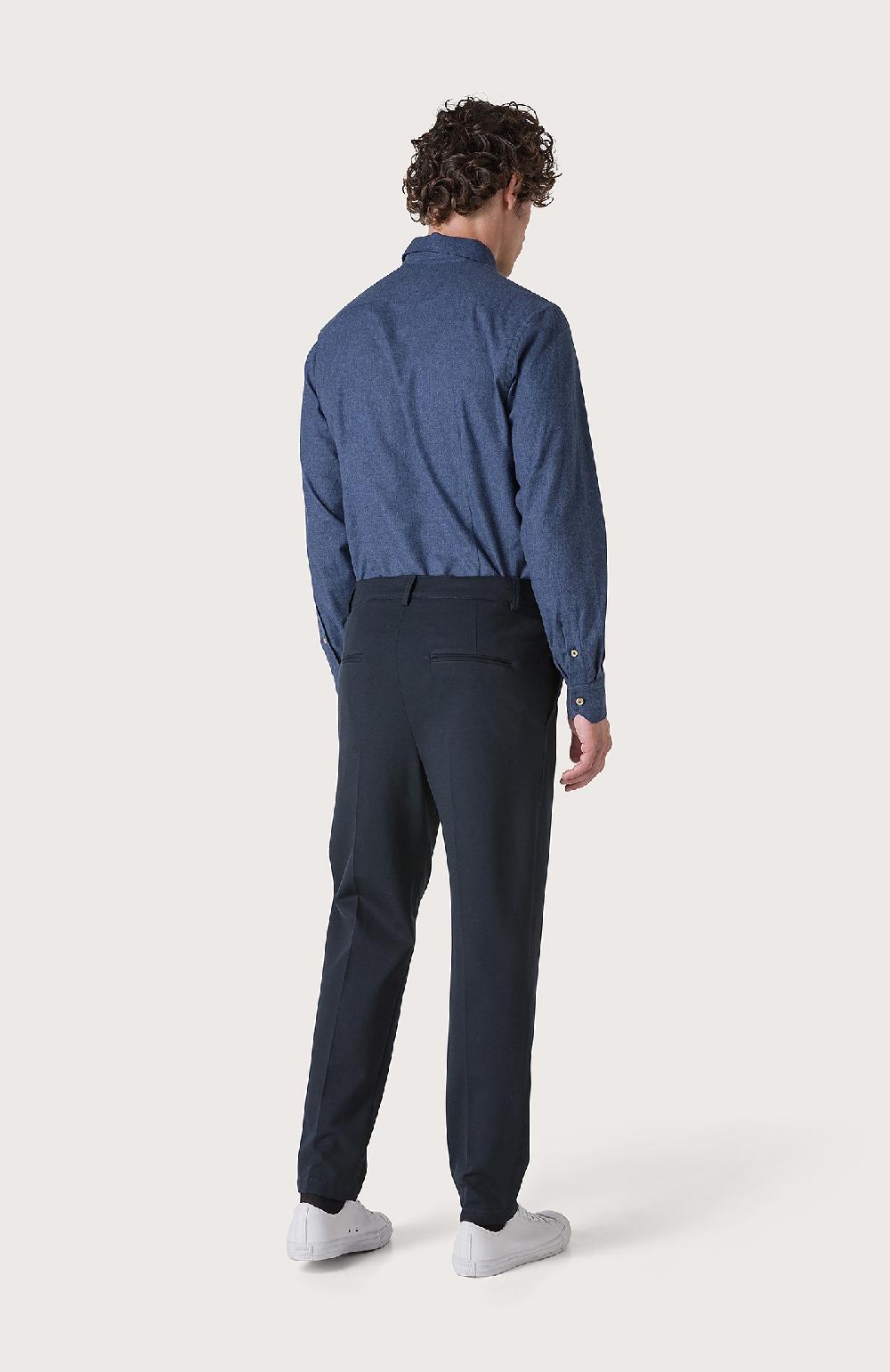 Seventy Pantalone chino con tasche filetto - Col. Blu In Vendita