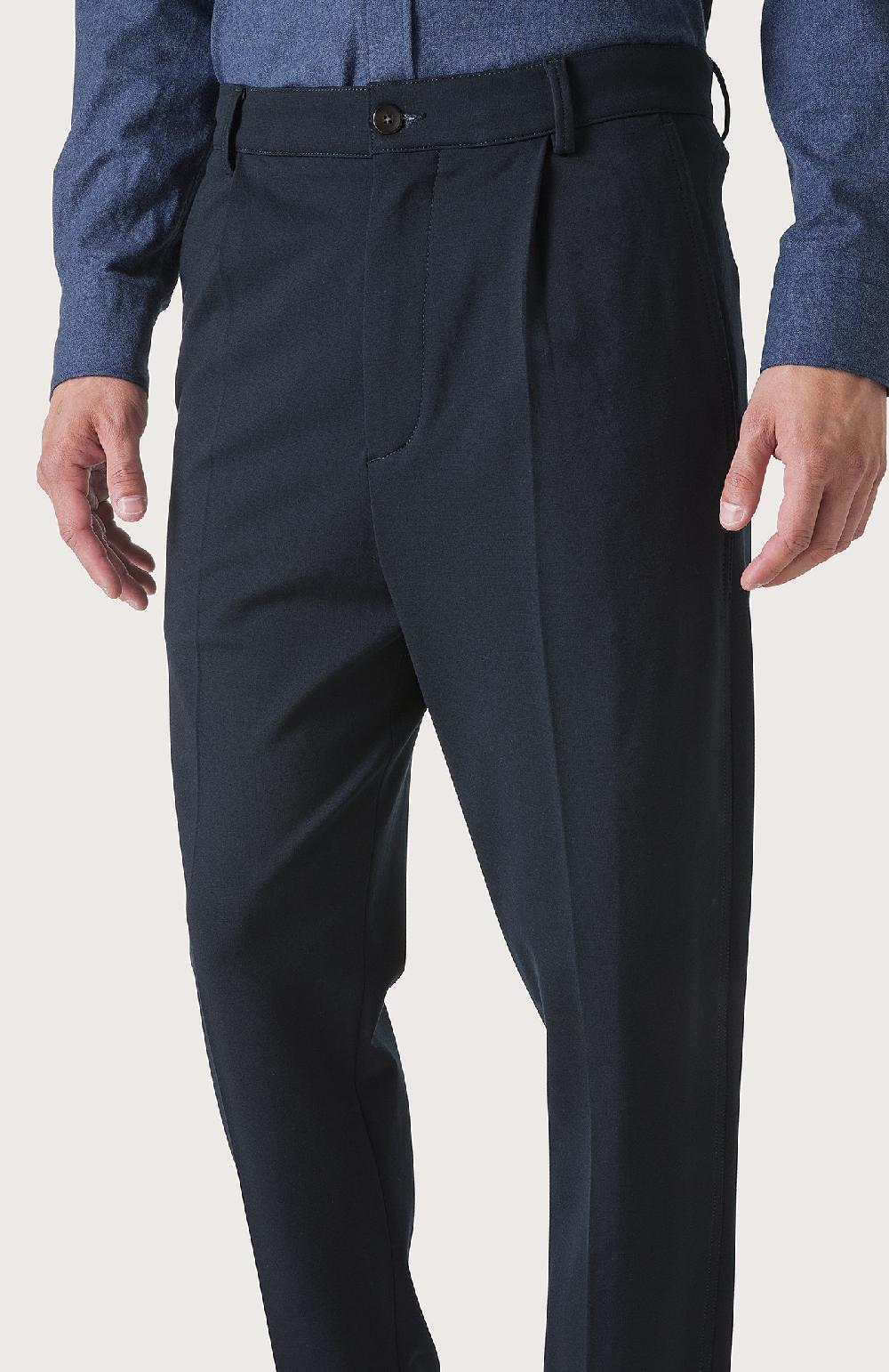 Seventy Pantalone chino con tasche filetto - Col. Blu In Vendita