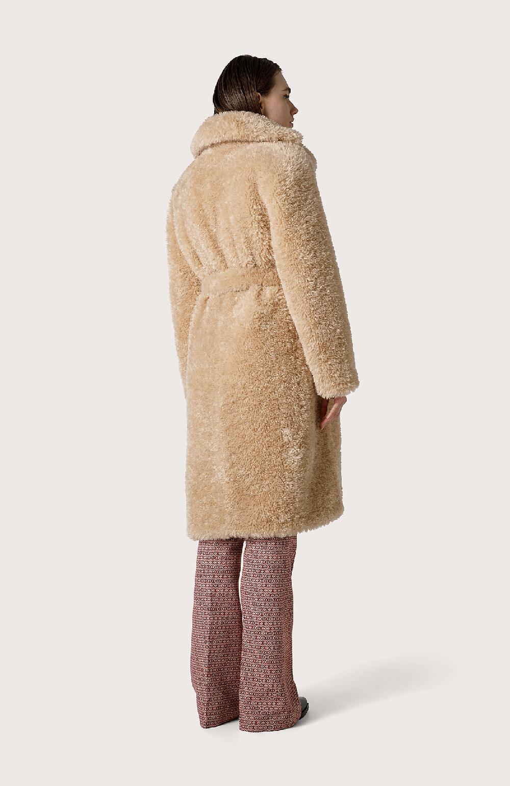 Seventy Cappotto in eco pelliccia - Col. Neutro Pezzi Unici