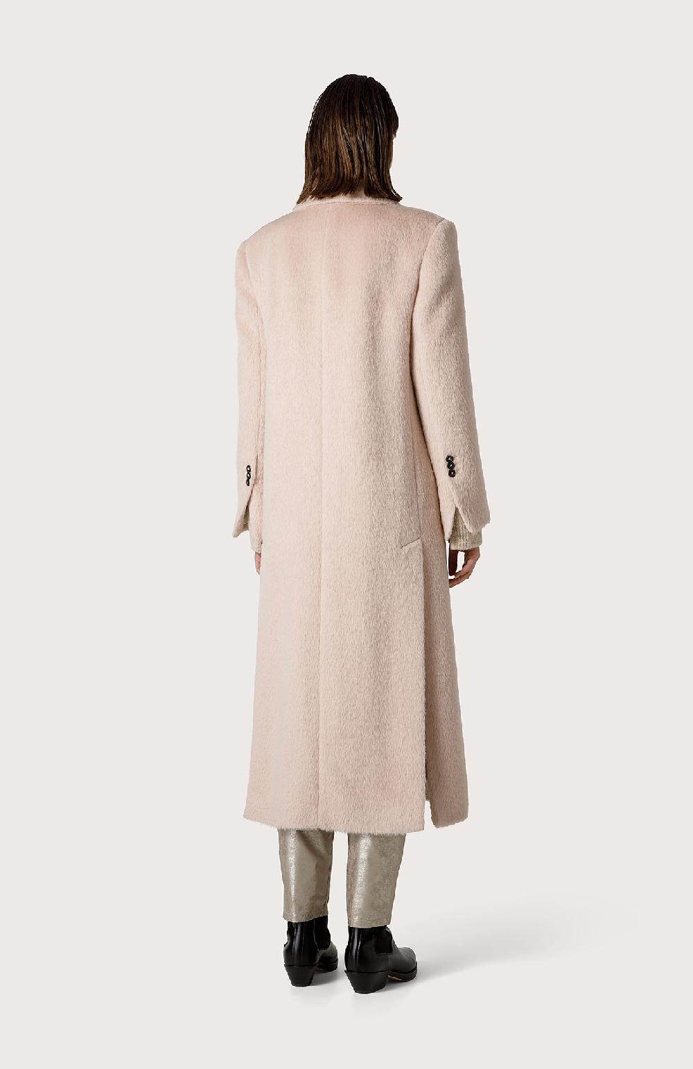 Seventy Cappotto doppio petto in misto alpaca - Col. Rosa Qualità Garantita