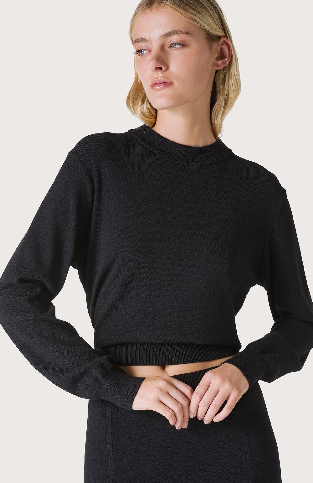 Seventy Maglia boxy - Col. Nero Promozione Limitata