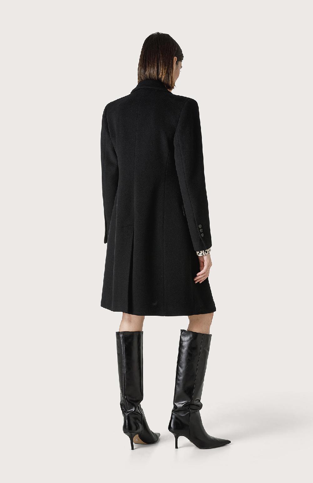 Seventy Cappotto a tre bottoni - Col. Nero Fino Al -60%