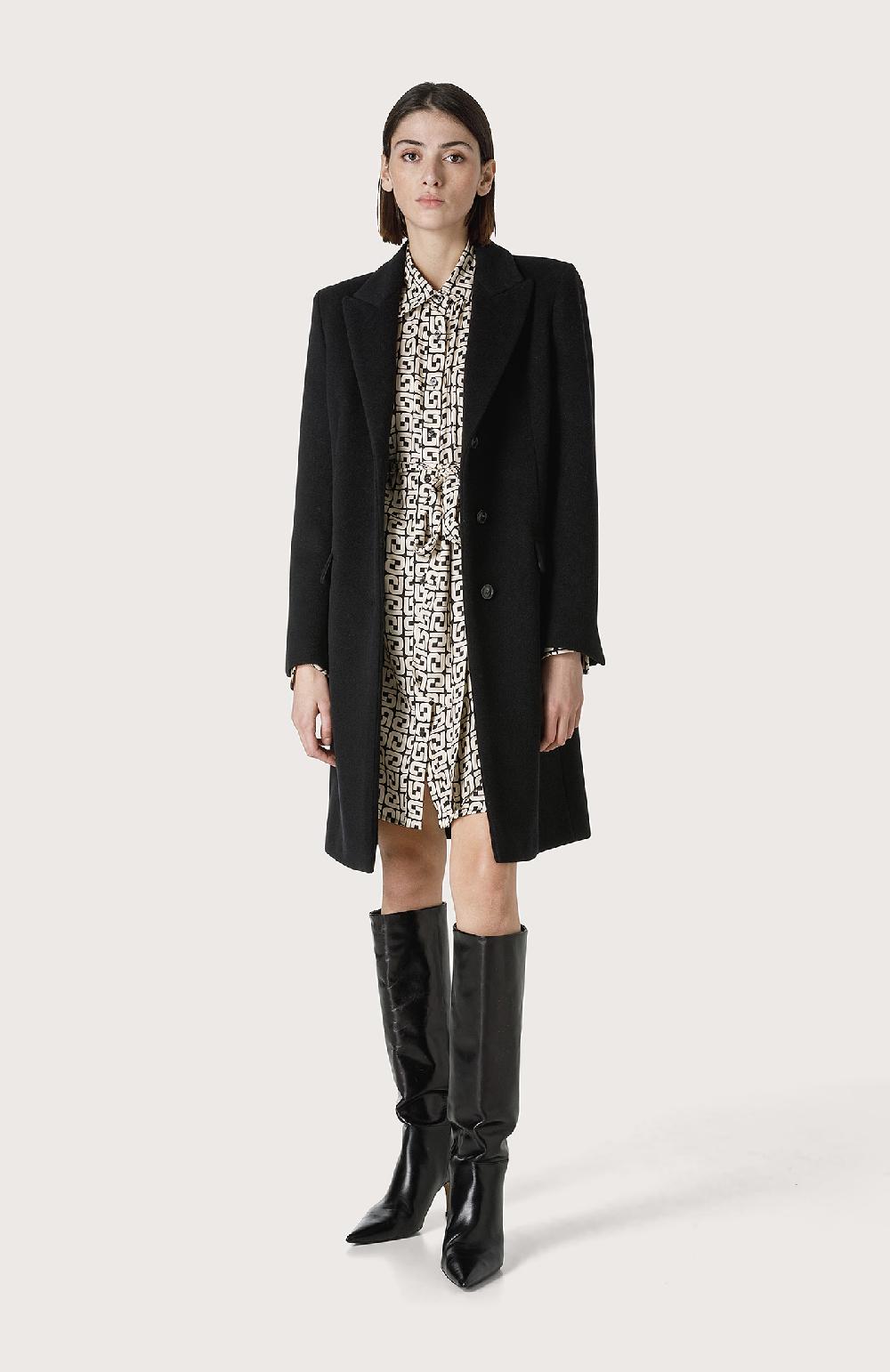 Seventy Cappotto a tre bottoni - Col. Nero Fino Al -60%