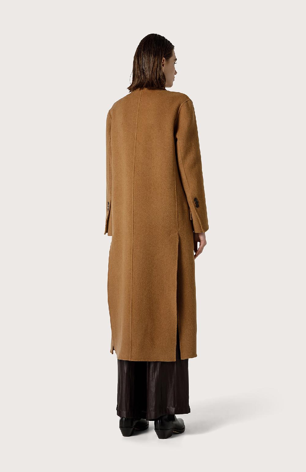 Seventy Cappotto lungo doppio petto - Col. Neutro Italy