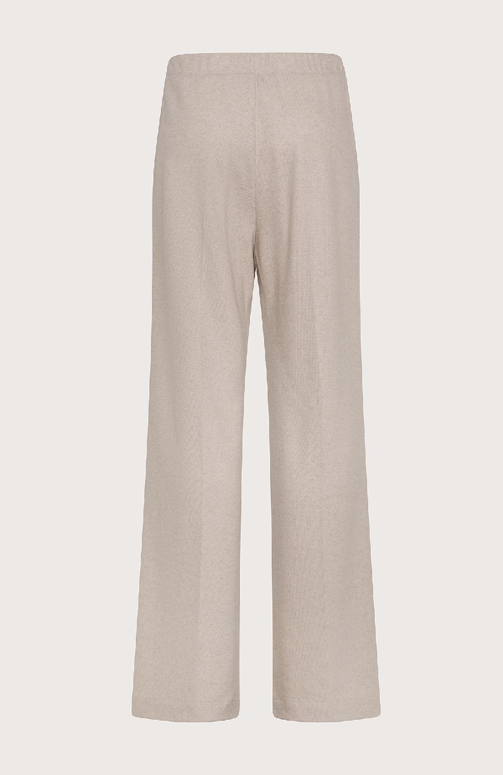 Seventy Pantalone lungo relax fit elasticato dietro in flanella - Col. Grigio Prezzo basso