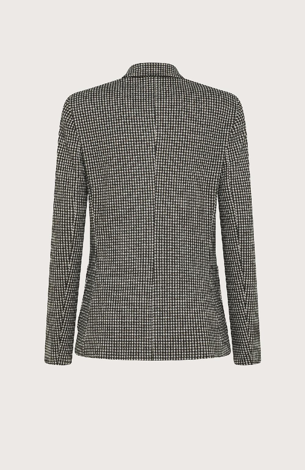 Seventy Giacca monopetto in jacquard stretch - Col. Nero ACQUISTA ORA