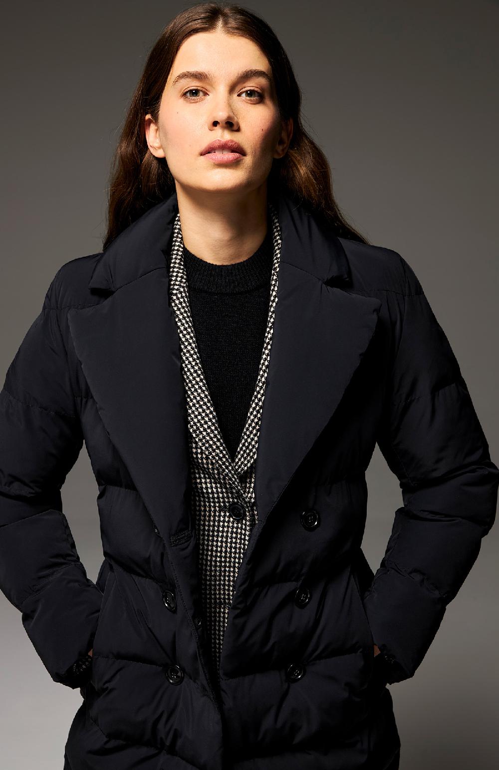 Seventy Maglione girocollo in lana/cashmere - Col. Nero Latest stili