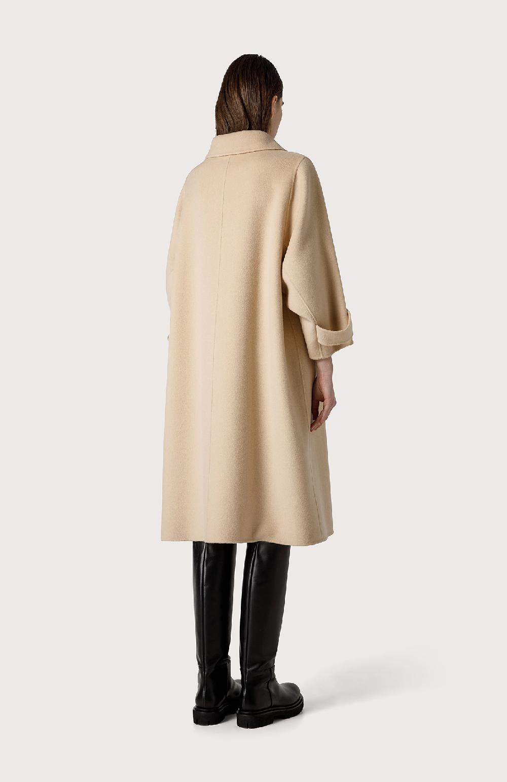 Seventy Cappotto in panno double - Col. Neutro Officina