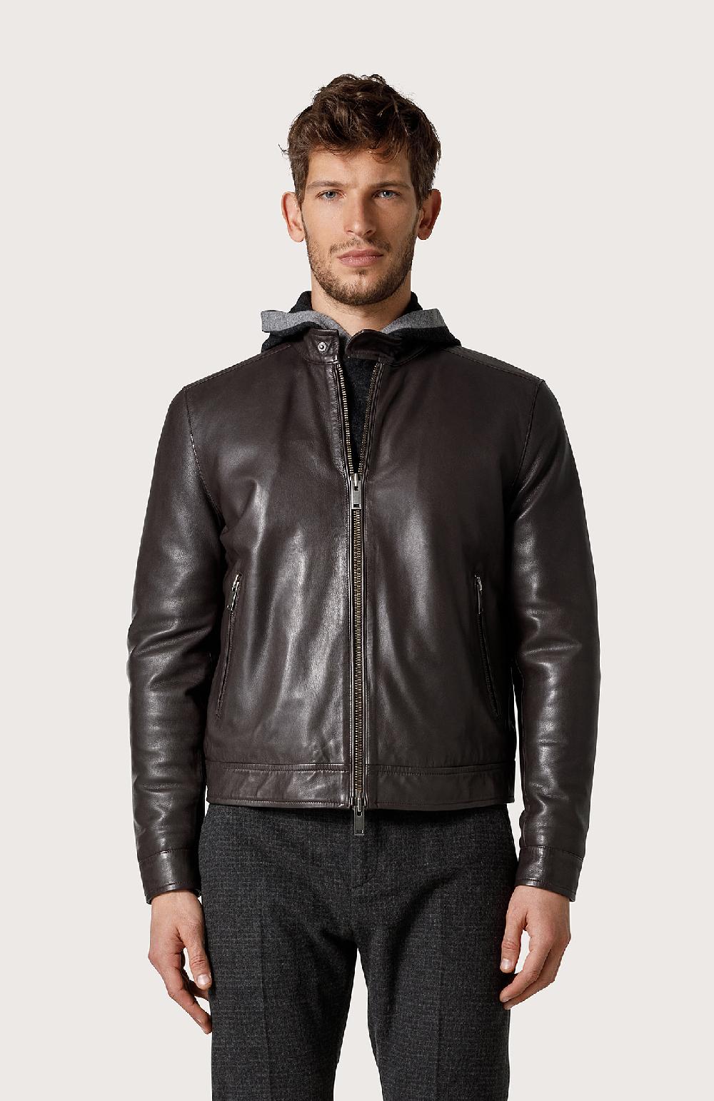 Seventy Bomber in nappa - Col. Marrone Limitato a 3 giorni