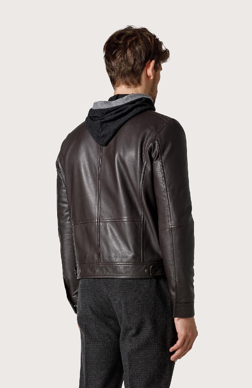 Seventy Bomber in nappa - Col. Marrone Limitato a 3 giorni