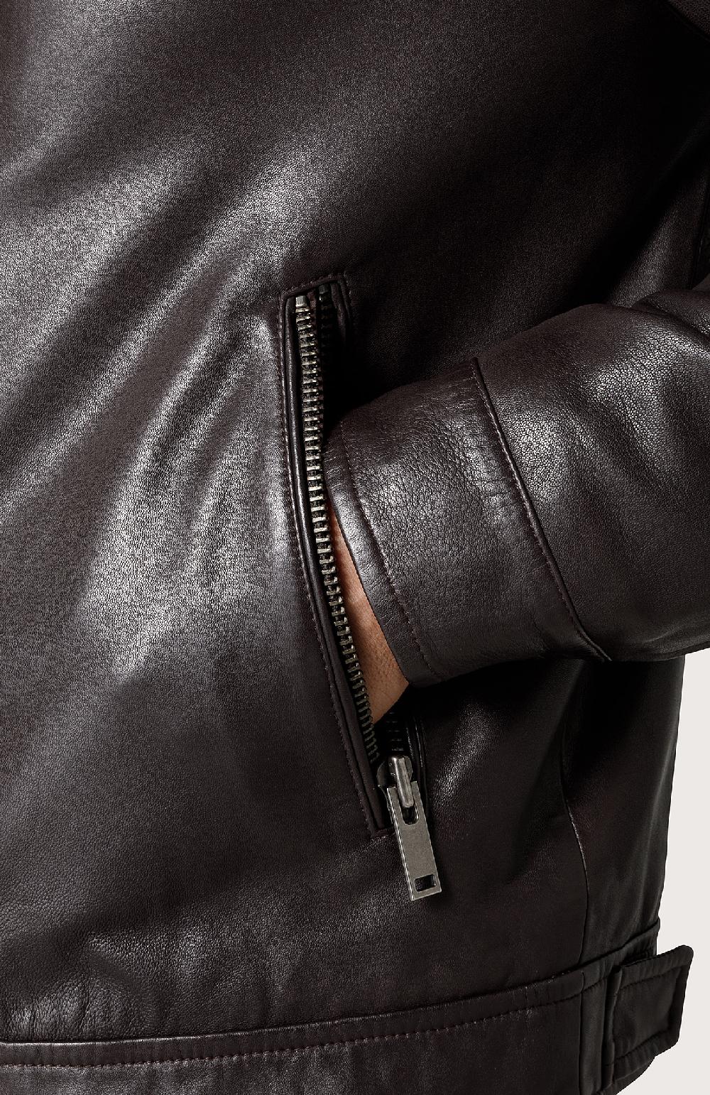 Seventy Bomber in nappa - Col. Marrone Limitato a 3 giorni