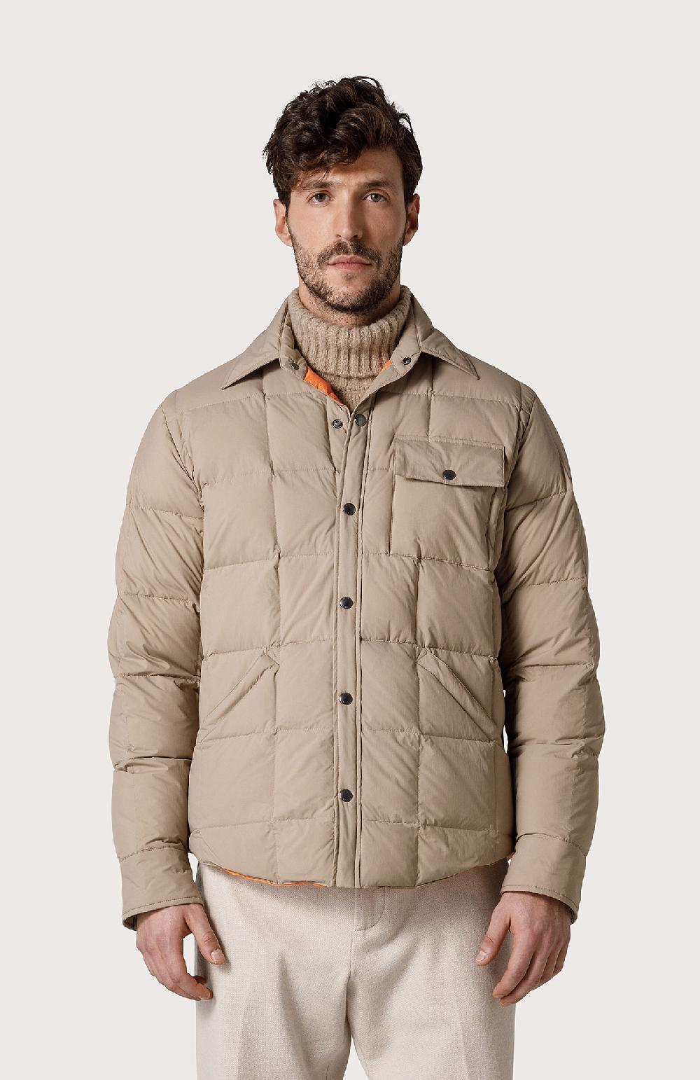 Seventy Over shirt imbottita - Col. Neutro Black Friday Prezzi
