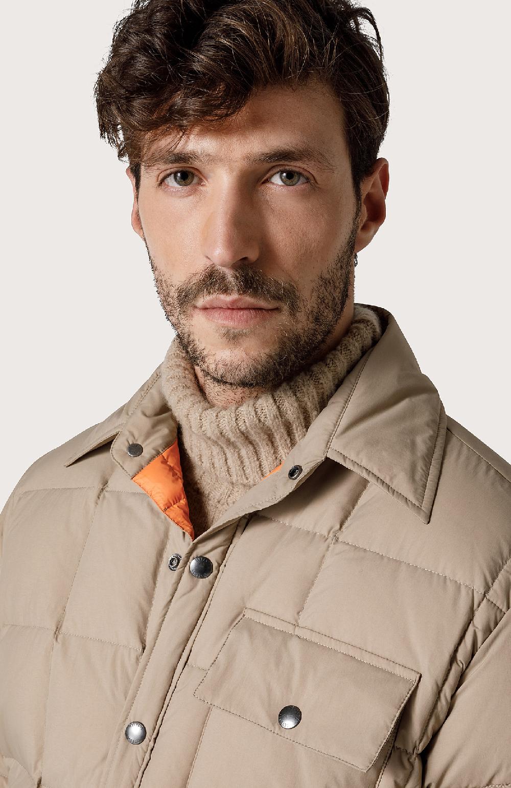 Seventy Over shirt imbottita - Col. Neutro Black Friday Prezzi