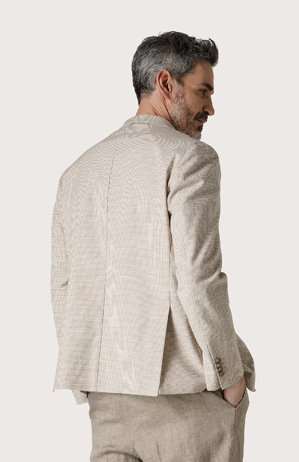 Seventy Giacca classica con tasche a toppa - Col. Neutro In vendita