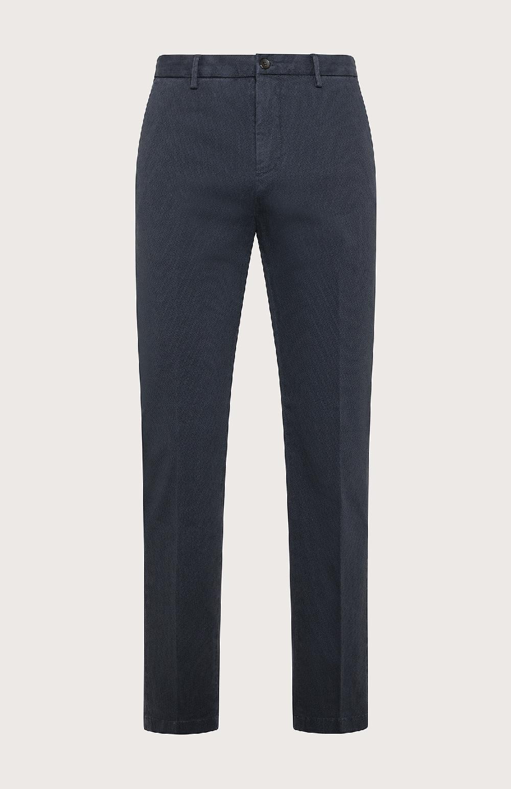 Seventy Pantalone chino con tasche inclinate - Col. Blu Italia