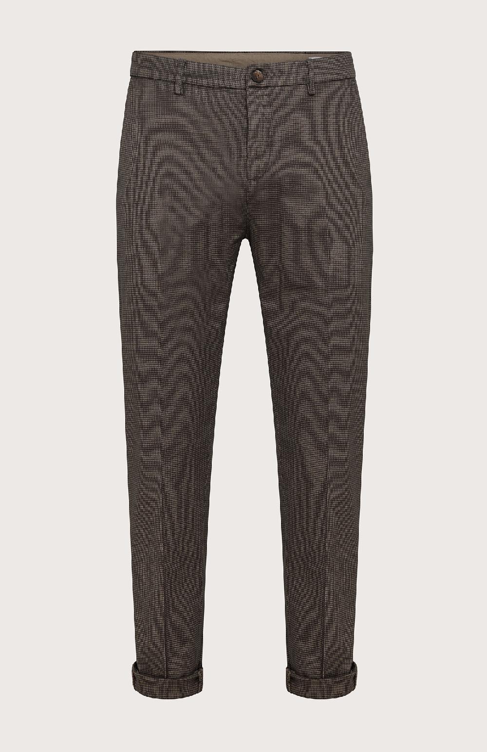 Seventy Pantalone chino in lana stretch - Col. Marrone