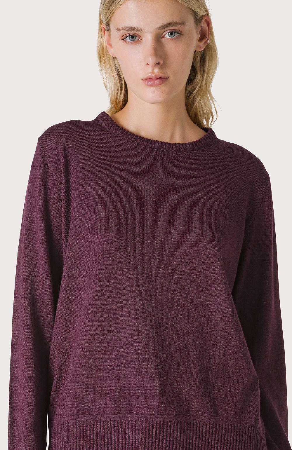 Seventy Maglia con coste - Col. Rosso Pezzi Unici