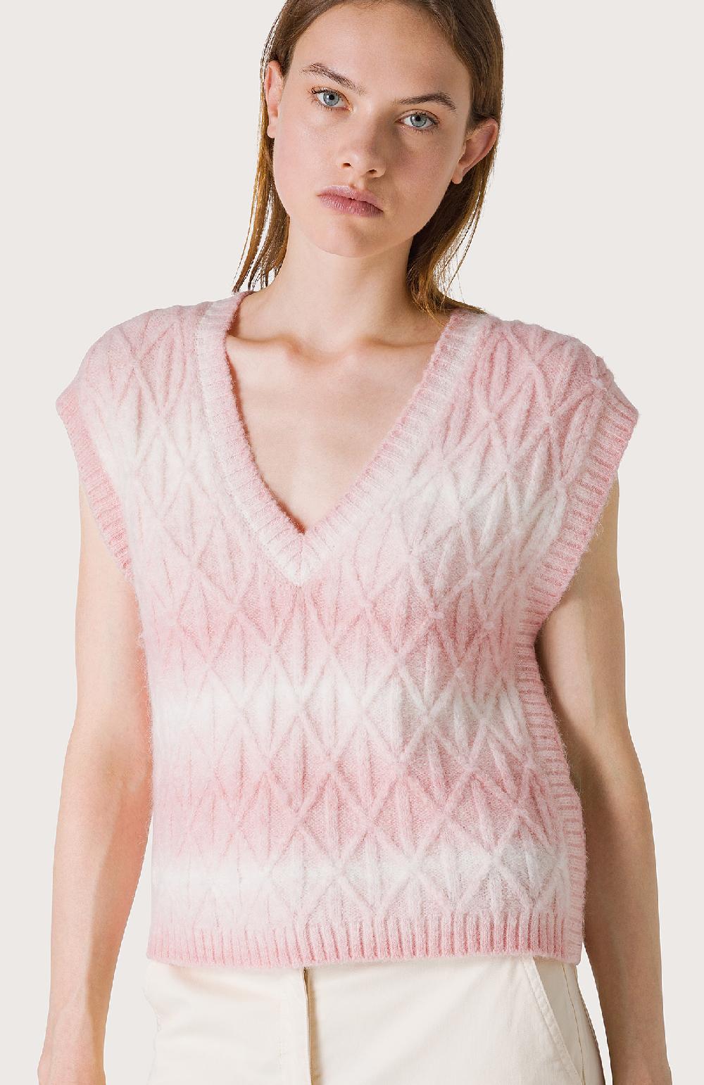 Seventy Maglia poncho - Col. Rosa Fino Al -60%