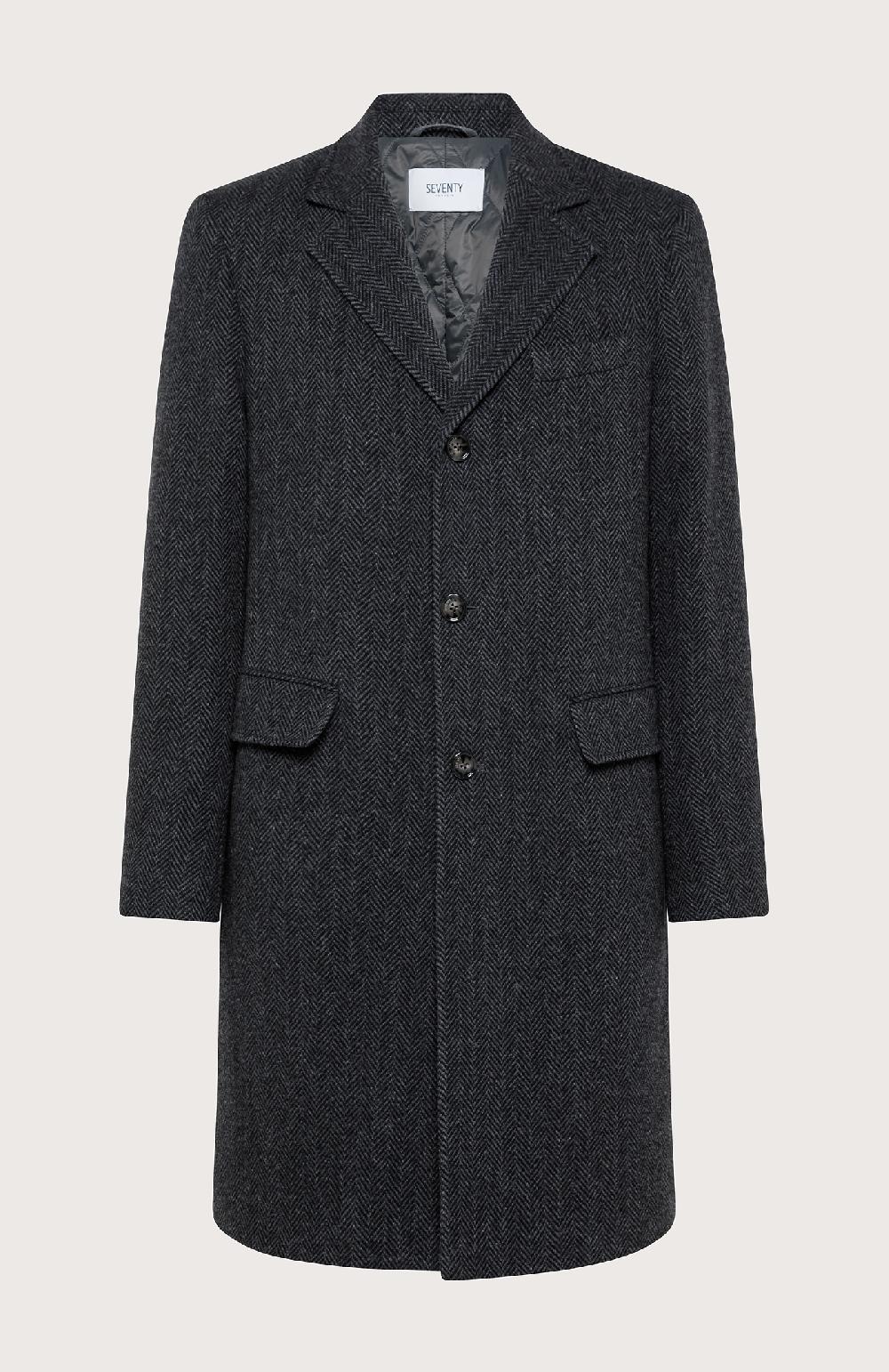 Seventy Cappotto foderato - Col. Grigio Outlet