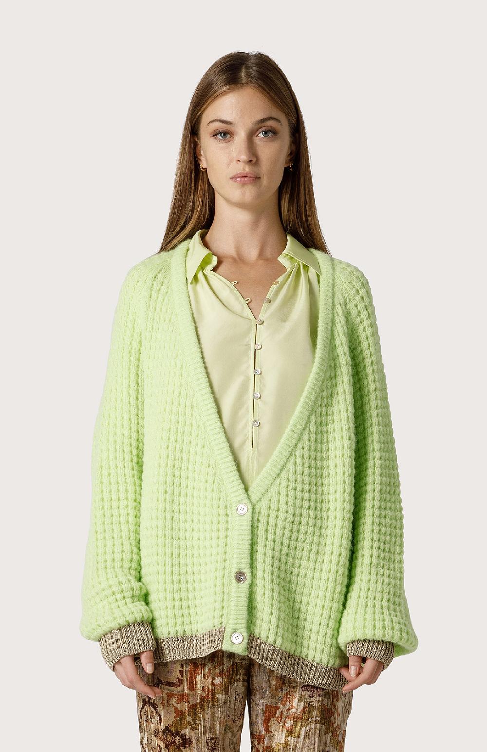 Seventy Cardigan over - Col. Giallo Sconto di tempo limitato