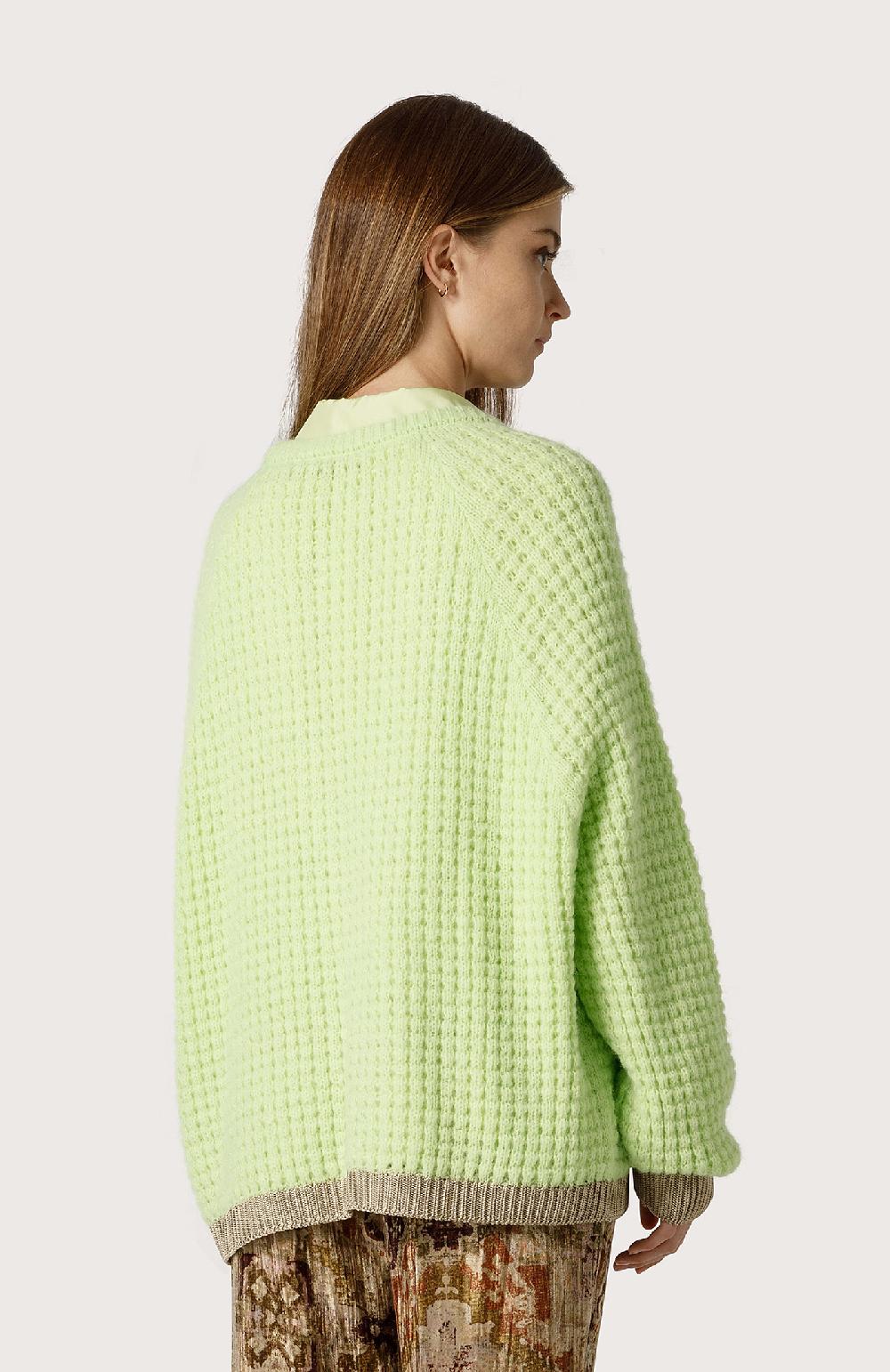 Seventy Cardigan over - Col. Giallo Sconto di tempo limitato