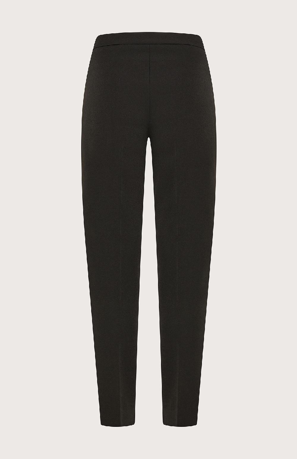 Seventy Pantalone slim fit in poly bielastic - Col. Nero Offerte giornaliere