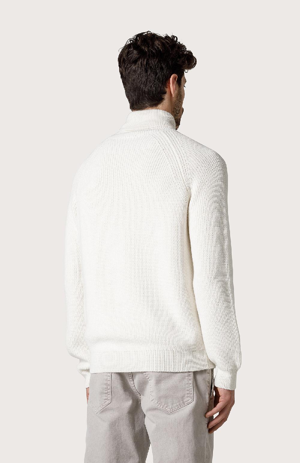 Seventy Dolcevita con manica raglan - Col. Bianco Prezzo basso