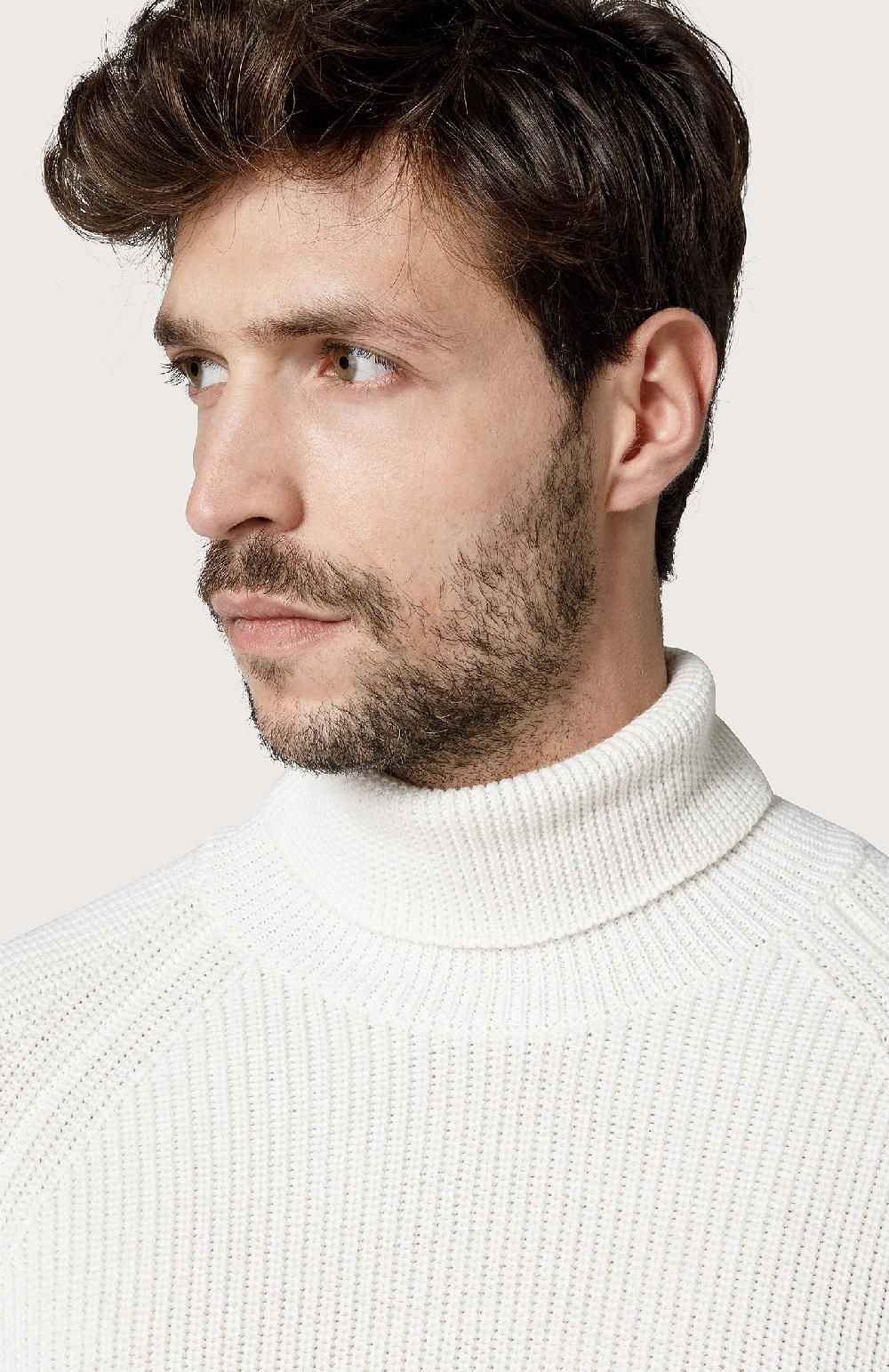 Seventy Dolcevita con manica raglan - Col. Bianco Prezzo basso
