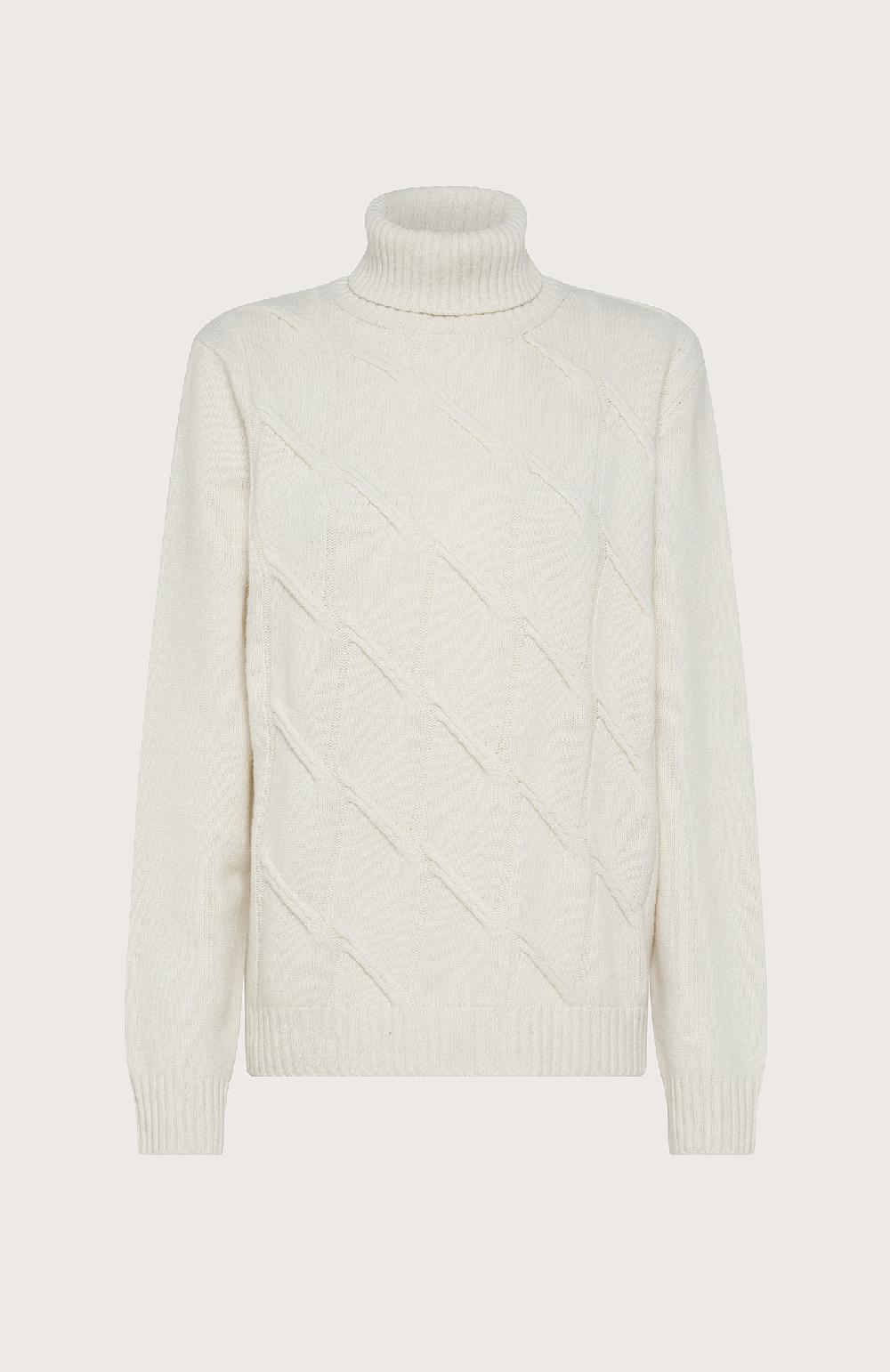 Seventy Dolcevita con treccia - Col. Bianco Ultimi due giorni