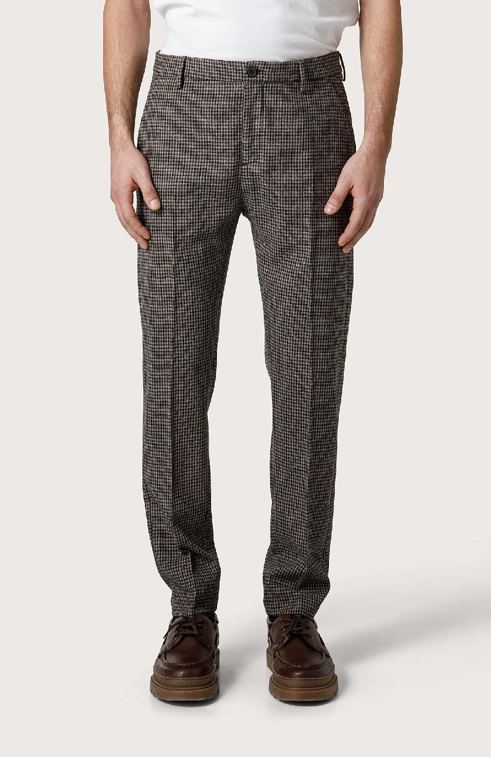 Seventy Pantalone chino in lana stretch - Col. Marrone Fino al 50% di sconto