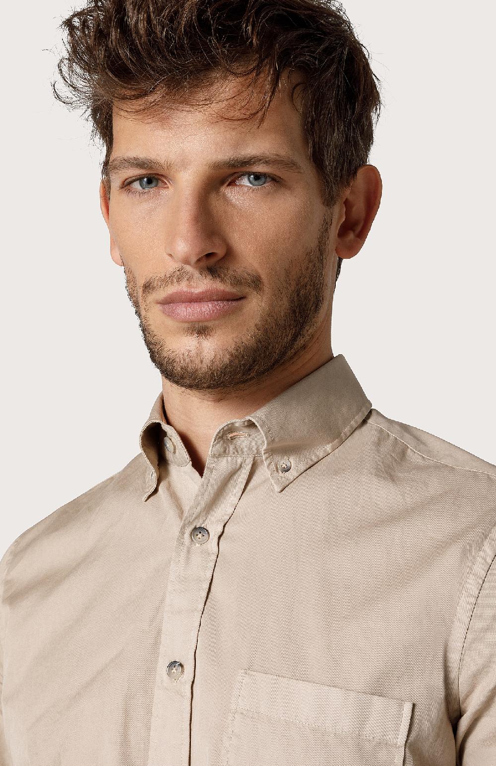 Seventy Camicia botton down - Col. Neutro Fino al 60% di sconto