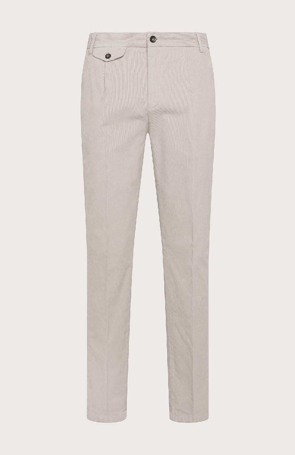 Seventy Pantalone con pence unica - Col. Bianco Offerta speciale della fabbrica
