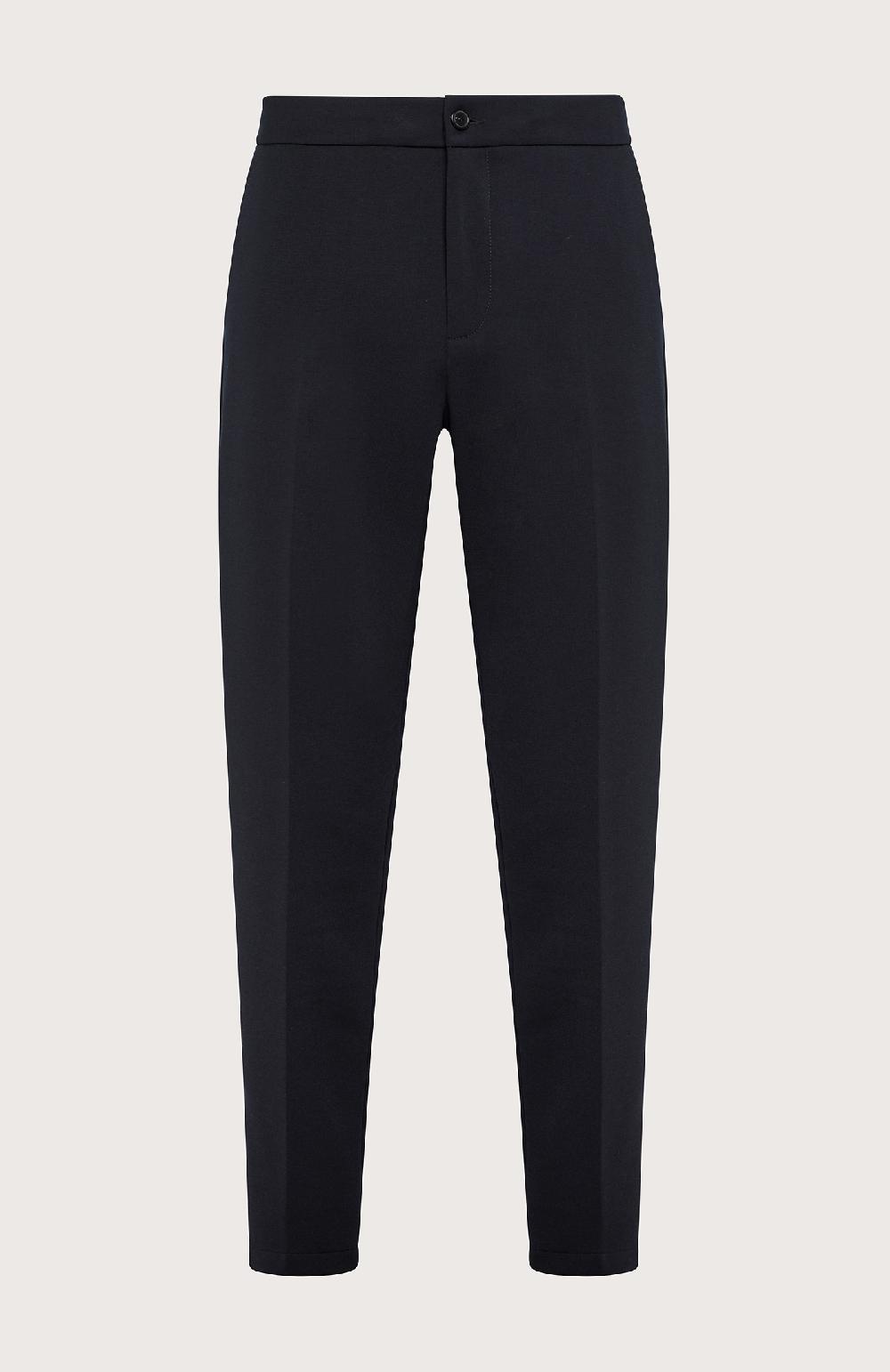 Seventy Pantalone in jersey compatto - Col. Blu