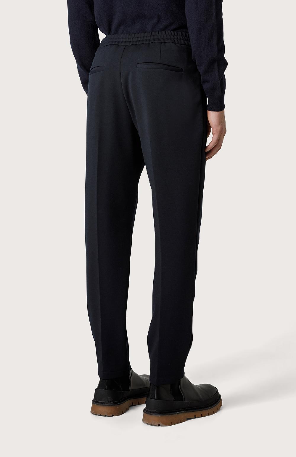 Seventy Pantalone in jersey compatto - Col. Blu Sostegno trimestrale