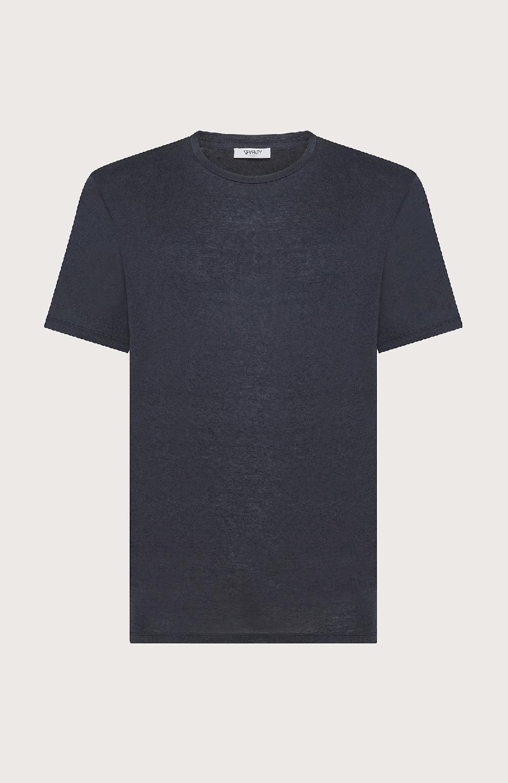 Seventy T-shirt girocollo mezza manica - Col. Blu Discount Store per i nuovi prodotti